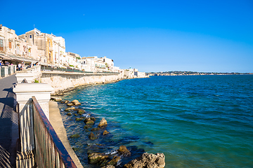 Image showing Ortigia view during a summer day