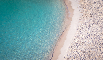 Image showing Cala en Turqueta (Turqueta Beach) in Menorca, Spain