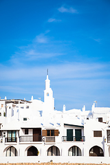 Image showing Traditional village in Menorca, Spain