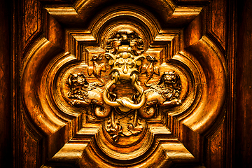 Image showing Devil Door in Turin, Italy