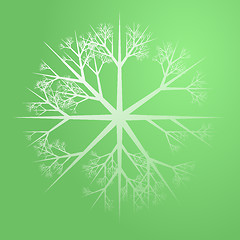 Image showing Snowflake illustration