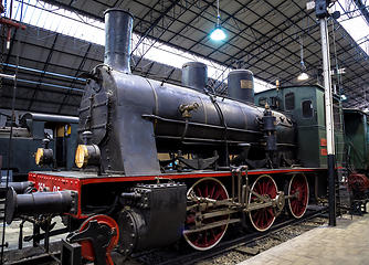 Image showing Steam Locomotive detail