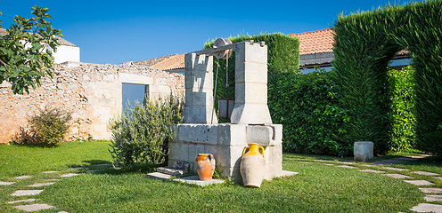 Image showing Vintage water well