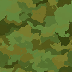 Image showing Camouflage pattern texture