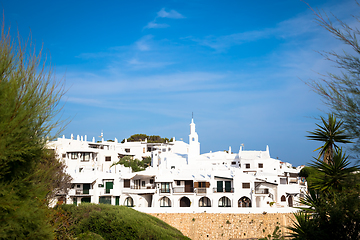 Image showing Traditional village in Menorca, Spain