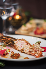 Image showing Lagustine tartare dish