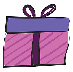 Image showing A surprise present vector or color illustration