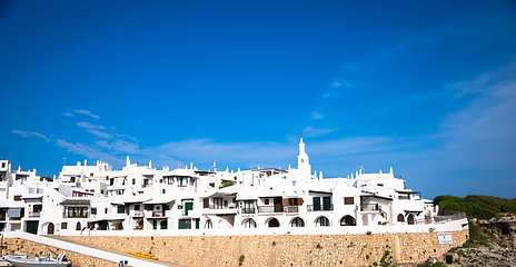 Image showing Traditional village in Menorca, Spain