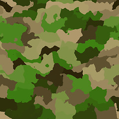 Image showing Camouflage pattern texture