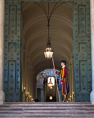 Image showing Pontifical Swiss Guard