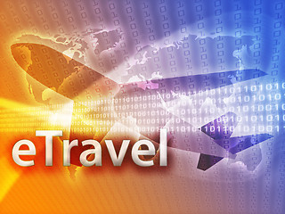 Image showing Online travel