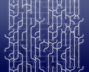 Image showing Abstract circuitry