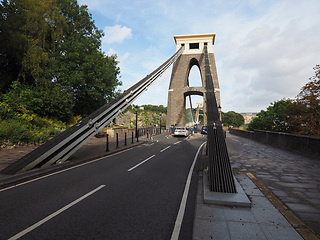 Image showing Clifton Suspension Bridge in Bristol