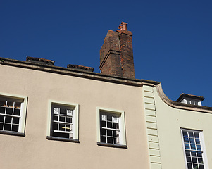 Image showing Traditional british homes