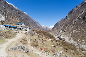 Image showing Nepal Himalaya mountain adventure