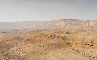 Image showing Travel in Israel negev desert landscape