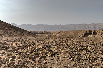 Image showing Travel in Israel negev desert landscape