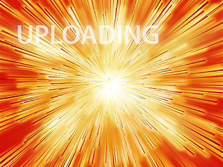 Image showing Uploading illustration