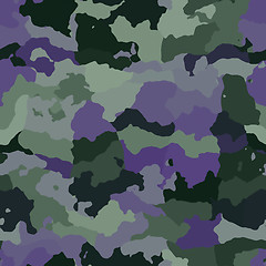 Image showing Camouflage pattern texture