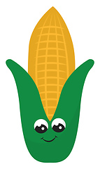 Image showing Image of corn pop, vector or color illustration.