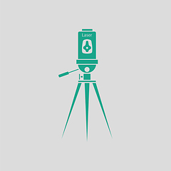 Image showing Laser level tool icon