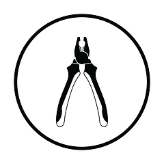 Image showing Pliers tool icon