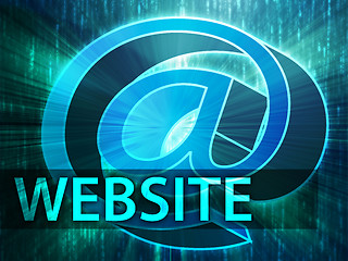 Image showing Website illustration