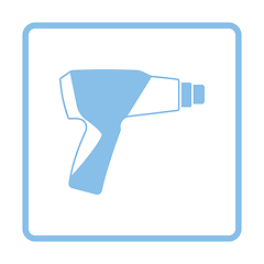 Image showing Electric industrial dryer icon