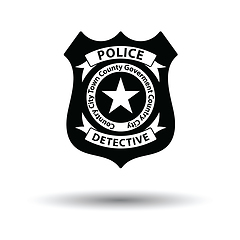 Image showing Police badge icon