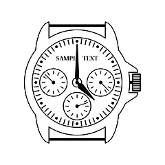 Image showing Icon of Watches