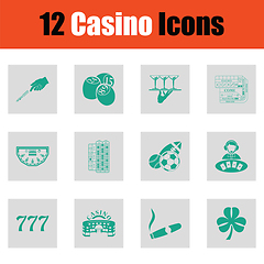 Image showing Casino icon set