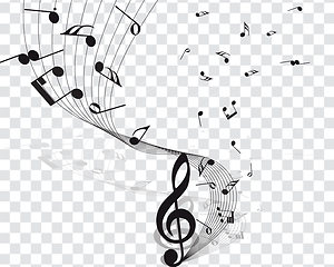 Image showing Musical Designs