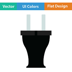 Image showing Electrical plug icon