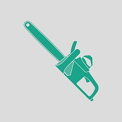 Image showing Chain saw icon