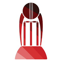 Image showing Cricket cup icon