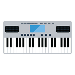 Image showing Music synthesizer icon