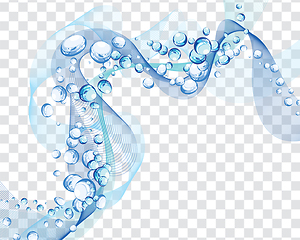 Image showing Abstract water background