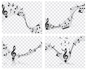 Image showing Musical Designs