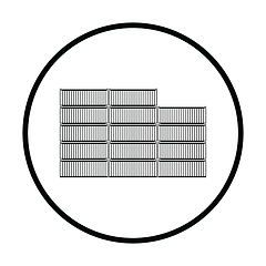 Image showing Container stack icon