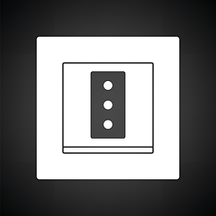 Image showing Italy electrical socket icon