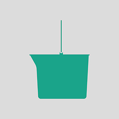 Image showing Icon of bucket