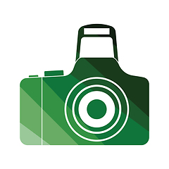 Image showing Icon of photo camera