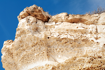 Image showing Cliffs by the sea.