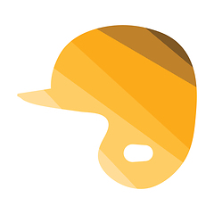 Image showing Baseball helmet icon