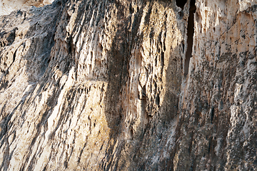 Image showing Sandstone stone surface.