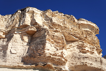 Image showing Cliffs by the sea.