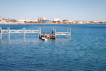 Image showing Construction of the pier.