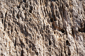 Image showing Sandstone stone surface.