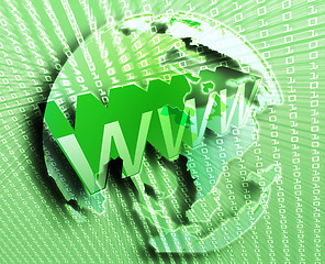 Image showing WWW Internet