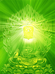 Image showing Buddha illustration